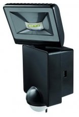 Theben 1020972 LUXA 102-140 LED 8W BK LED reflektor s čidlem pohybu