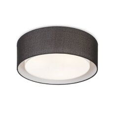 OTIS stropní černá/bílá 230V E27 3x28W RENDL R12491