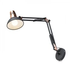 ANTE nástěnná černá měď 230V E27 28W RENDL R12651