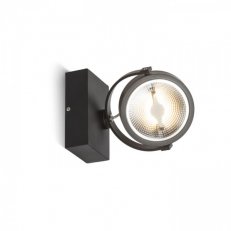 KELLY LED I DIMM nástěnná černá 230V LED 12W 24° 3000K RENDL R13105
