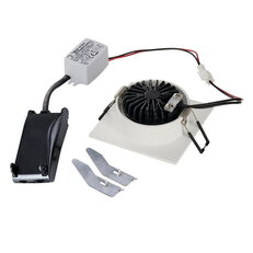 NEW TRIA LED 3 W DL SQUARE downlight bílé matné 38° 3000K vč.ovladače SLV 113961