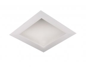 Zápustné svítidlo TINA hranaté bílé LED 20W 3000K 180x180mm hranaté
