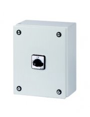 T0-4-8344/SE2 Vypínač zapnuto/vypnuto 8-pól 20A v plech.skříňce IP65 197411