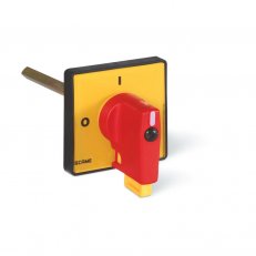 SCAME 590.YM49R1 Ovládací rukojeť MANOVRA-48x48mm R emergency uzamyk.(16A-40A)