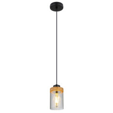 Závěsné svítidlo FINCA černá 1xE27, max. 40W 230V GLOBO 15557H