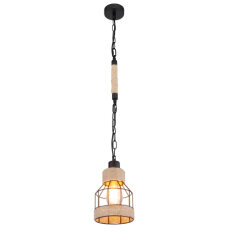 Závěsné svítidlo HALIA černá 1xE27, max. 60W 230V GLOBO 15674H