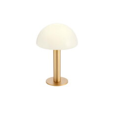 Stolní lampa LUMIEN VE 1X10W G9 D180 GOLD/WHITE REDO 01-2478