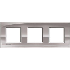 Legrand LNA4802M3NS BT LLT Rámeček HRAN. 2+2+2M NIKL