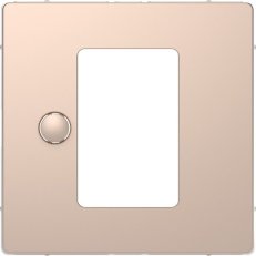 Centrální deska Merten D-Life pro termostat Brushed Gold SCHNEIDER MTN5775-6051