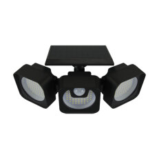 Reflektor SIREN LED 7W CW IP65 černá IDEUS 04052