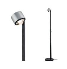LED stojací svítidlo Aldan 15,5W černá/hliník kartáčovaný stmívatelné 797.17