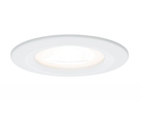 Zápustné svítidlo LED Nova IP44 kulaté 7W GU10 bílá 3ks stmívatelné 935.97 93597