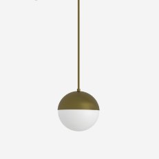 Závěsné svítidlo Semiluna 1×5W LEDW E14 bronz LUCIS ZT.11.S150.73
