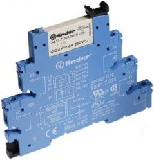 Vazební člen, 1P/6A, 125V AC/DC, LED_EMC FINDER 38.51.0.125.0060
