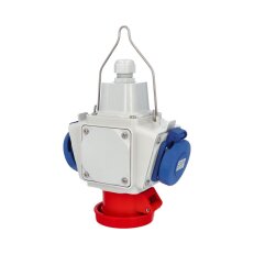 Zásuvkový závěsný box PowerBOX  IP65 2x230V, 1x400V/16/5 FAMATEL PB1556