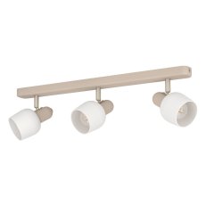 Bodové svítidlo CORATO E14 písek/nikl/opal 3X18W IP20 EGLO 900716