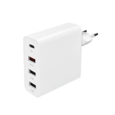 Adaptér 3+1, 48W, QC3.0+PD, 3x USB-A, 1x USB-C SOLIGHT DC80