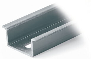 Ocelová nosná lišta 35x15mm Tloušťka 1,5mm stříbrná WAGO 210-508