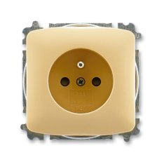 ABB TANGO Zásuvka chráněná s clonkami bezšroubová béžová 5519A-A02357 D
