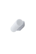 Přisazené LED svítidlo se skleněným stínidlem FLORA 4 7W IP43II 3K stříbro