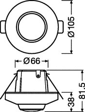 OSRAM DALI-2 SENSOR LS-PD C CI LS/PD C CI