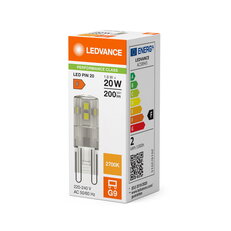 Světelný zdroj LEDVANCE LED PIN G9 P 1.9W 827 Clear G9