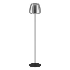 Stojací svítidlo ALFERO-Z LED-RGB/CCT černá/chrom 15,5W IP20 EGLO 901196