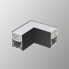 PRF080 90dgr AL. CONNECTOR with DIFFUSER