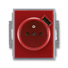 ABB Element 5569E-A02357 24 Zásuvka 1násobná s kolík
