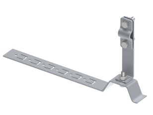 Držák vedení s příchytkou L210 pod střešní krytinu na drát d8/10mm, StZn 405612