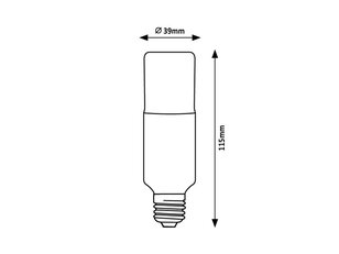 Světelný zdroj SMD LED, E27 T39, 9W, 806lm, 3000K RABALUX 79133