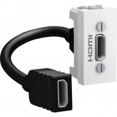 Unica HDMI konektor (předzapojený), Polar SCHNEIDER MGU3.430.18
