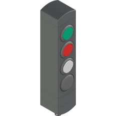 Ovládací jednotka BN 4 prvky (konfigurac