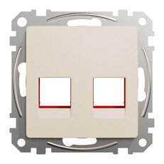 Sedna D/E Kryt pro RJ45 KRONE UTP konektor, Béžová SCHNEIDER SDD112441C
