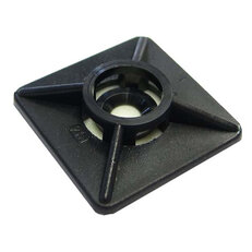 Kabelová příchytka černá 19x19mm UV sam.