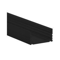 Nástěnný profil pro LED pásky ORO PROFIL UNI OUT BLACK 1M LED-POL ORO11074