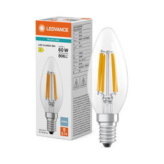 Světelný zdroj LED CLASSIC B V 5.9W 865 Clear E14 LEDVANCE 4099854785740