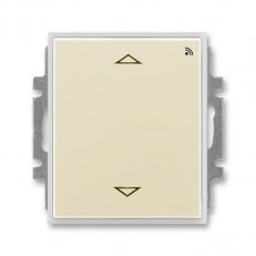 Spínač žaluziový s RF 868 MHz 3299E-A33108 21 slonová kost/led. bílá Element ABB
