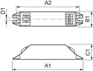Elektronický předřadník PHILIPS HF-M BLUE 109 LH TL/PL-S 230-240V
