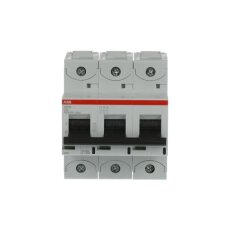 S803S-C63 jistič 3P char. C 63A s klecovou svorkou Icu 50kA ABB 2CCS863001R0634