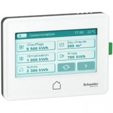 Schneider EER22000 WISER WALL DISPLAY TOUCHSCREEN 3.5 INCH