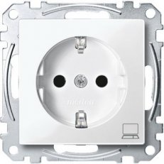 Schuko zásuvka se symbolem počítače, System M, polar SCHNEIDER MEG2350-0319