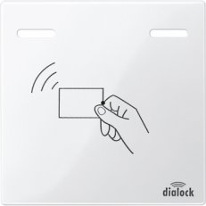 Krycí deska pro kartový stmívač Haefele Dialock polar SCHNEIDER MEG4449-0319