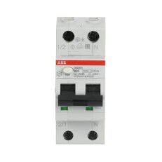 ABB DS201 B25 A300 kombinace jistič/chránič 2P (1P+N) 25A 300mA B 6kA A