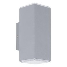 Venkovní nástěnné svítidlo TABO LED stříbrná 7,4W IP44 EGLO 94186