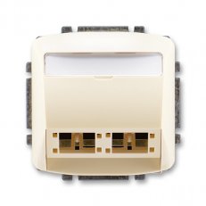 Kryt zásuvky komunikační pro R/M freenet 5014A-A00420 C slonová kost Tango ABB