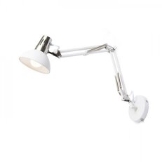 ANTE nástěnná bílá matný nikl 230V E27 28W RENDL R12652