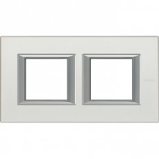 Legrand HA4802M2HSAN BTAX Rámeček2+2 HOR.STŘÍBRO MATNÉ