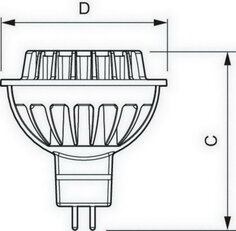Philips Žárovka MASTER LEDspotLV D 8-50W 830 MR16 36D