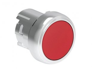 Lovato LPSB104 Tlačítko s návratem kovové d22mm lícující červené